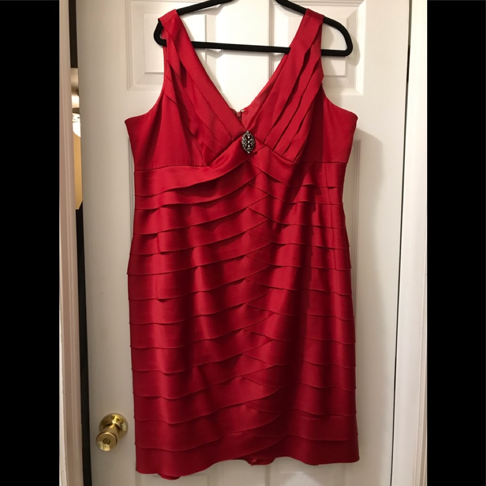 Lady in red for Sure!!! Stunning red dress!!
